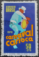 Bresil Brasil Brazil 1969 Carnaval De Rio Carioca Danse Yvert 922 O Used - Oblitérés