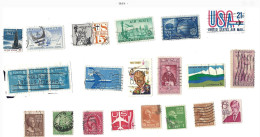 Collection De 135 Timbres  Oblitérés. - Sammlungen