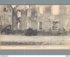 68 UNE VIEILLE AUBERGE DE STEINBACH BOMBARDEE - Weltkrieg 1914-18