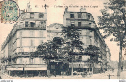 75 PARIS THEATRE DES GOBELINS ET RUE COYPEL - Autres Monuments, édifices