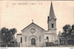 92 BELLEVUE  L'EGLISE - Autres & Non Classés