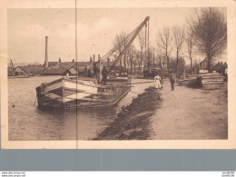 71 DIGOIN PONT DU CANAL CHANTIER DE CONSTRUCTIONS DE BATEAUX - Digoin