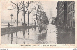 75 PARIS INONDE JANVIER 1910 QUAI DE GRENELLE - Paris Flood, 1910
