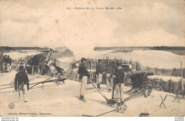 BATTERIE DE 155 COURT MODELE 1880 - Matériel