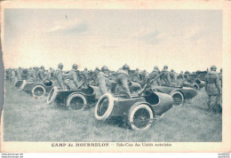 51 CAMP DE MOURMELON SIDE CARS DES UNITES MOTORISEES - Matériel