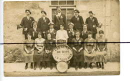 Carte Photo .CPA. ISERE. D38. BIOL . Conscrits Conscrites De La Commune De Biol Classe 1922 - Autres & Non Classés