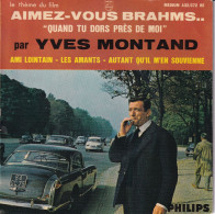 YVES MONTAND  - FR EP - QUAND TU DORS PRES DE MOI + 3 - Andere - Franstalig