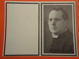 Priester - Pastoor  Octaaf Hanssens Geboren Te Wevelgem 1889 Overleden Te Brugge 1944   (2scans) - Religion & Esotérisme