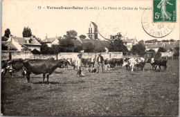 78 VERNEUIL SUR SEINE - LA PATURE ET CLOCHER DE VERNEUIL - Verneuil Sur Seine