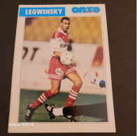 Fiche Illustrée Sport Football ** Onze Mondial   ** France ** Monaco **  Sylvain Legwinsky - Sport