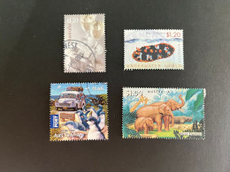 (stamps 29-5-2024) 4 Used - Australia Hight Values Stamps Small Selection - Gebraucht