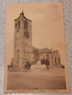 CPA - BRAINE-LE-COMTE - L'Eglise Saint-Géry & Le Monument Aux Morts - A Circulé - Dentelée - Braine-le-Comte