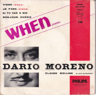 DARIO MORENO - FR EP - VIENS (WHEN) + 3 - Otros - Canción Francesa