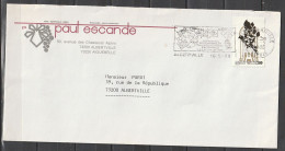 N° 2516 SEUL SUR LETTRE Albertville Pour Albertville Le 16/05/1988 - Lettres & Documents