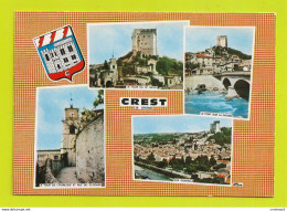 26 CREST N°2 C En 4 Vues Et Blason En 1972 TBE - Crest