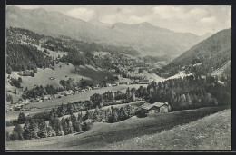 AK Churwalden, Ortsansicht Gegen Die Rothornkette  - Churwalden