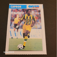 Fiche Illustrée Sport Football ** Onze Mondial   ** France ** Nantes ** Eddy Capron - Sport