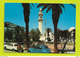 ALGER LA BLANCHE N°604 El Biar Place Kennedy En 1972 Citroën 2CV Peugeot 404 Taxi 403 VOIR TIMBRE - Algiers