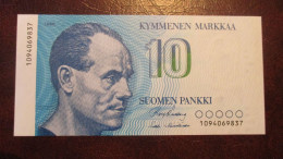 FINLAND 10 MK 1986 UNC D-0854 - Finlande