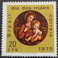 Bresil Brasil Brazil 1970 Journée Des Mères Yvert 928 (*) MNG - Neufs