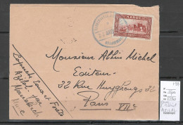 Maroc  - Poste Militaire - Poste Aux Armées - AZILAL - 1934 - Briefe U. Dokumente