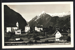 AK Kaprun Im Kaprunertal, Ortsansicht Mit Kitzsteinhorn  - Altri & Non Classificati