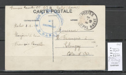 Maroc -CP FM - Poste Militaire - RABAT -1918 - Brieven En Documenten