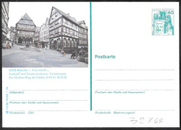 Germania/Germany/Allemagne: Intero, Stationery, Entier, Architettura Locale, Local Architecture, Architecture Locale - Autres & Non Classés