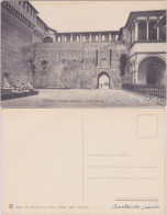 Mailand Milano Castello Sforzesco, Cortile Dukale/Palast - Sforza 1920  - Other & Unclassified