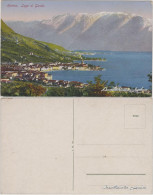 Cartoline Riva Del Garda Riviera - Blick Auf Stadt Und Gardasee 1914  - Other & Unclassified
