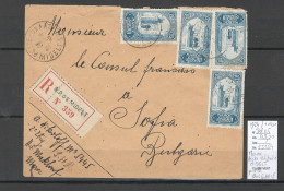 Maroc - Lettre Poste Aux Armées - MIDELT- 1924 - POUR LA BULGARIE - Briefe U. Dokumente