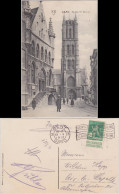 Postkaart Gent Ghent (Gand) Eglise St-Bavon 1913 - Sonstige & Ohne Zuordnung