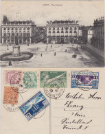 CPA Nancy Place Stanislas 1925 - Autres & Non Classés