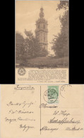 Postkaart Bergen Mons (Mont) Le Beffroi/Der Aussichtsturm 1911 - Other & Unclassified