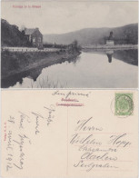 Postkaart Eupen Barrage De La Gileppe/Talsperre Und Haus 1918  - Autres & Non Classés