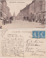 CPA Pontarlier La Grande-Rue/Die Große Straße 1914  - Autres & Non Classés