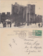 Postkaart Gent Ghent (Gand) Chateau Des Comtes, Straße - Belebt 1914  - Altri & Non Classificati