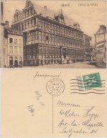 Postkaart Gent Ghent (Gand) L'Hôtel De Ville/Rathaus 1914 - Otros & Sin Clasificación
