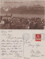 Ansichtskarte Lausanne Panorama 1916 - Other & Unclassified