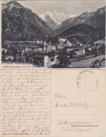 Ansichtskarte Interlaken Stadt Und Jungfrau 1920  - Otros & Sin Clasificación