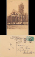 Postkaart Gent Ghent (Gand) Eglise Saint Nicolas/St.-Niklas-Kirche 1914 - Sonstige & Ohne Zuordnung