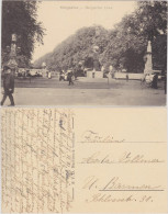 Ansichtskarte Düsseldorf Königsallee - Bergischer Löwe 1918 - Duesseldorf