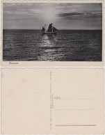 Ansichtskarte  Zeestudie, Segelboot 1930 - Zeilboten