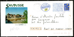 PAP124 / Ecolo France 20 G SAUBUSSE   Dept 40 (Landes) Cachet A9 St-Geours-de-Maremne - Prêts-à-poster:  Autres (1995-...)