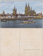 Ansichtskarte Köln Gesamtansicht 1918 - Köln