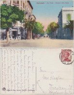 Cartoline Ventimiglia Via Roma, Palazzo De La Poste 1925  - Other & Unclassified