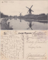 Postkaart Brügge Brugge | Bruges Moulins/Windmühlen 1915  - Other & Unclassified