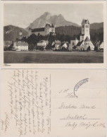Ansichtskarte Füssen Panorama 1929 - Fuessen