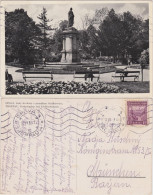 Troppau Opava Sady Svobody/Freiheitsplatz Mit Schillerdenkmal 1931  - Czech Republic
