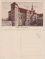 Ansichtskarte Torgau Schloß Hartenfels, Westseite 1919  - Torgau